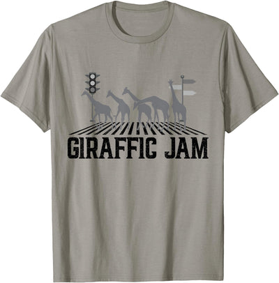 Giraffic Jam, Funny Giraffe For Boys Kids Men Women, Animal T-Shirt