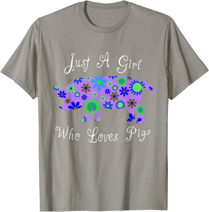 Cartba Pig Co. Pig Lover Cute T-Shirt - Slate Grey