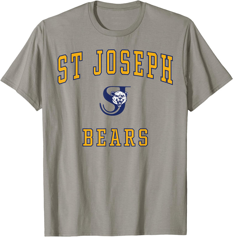 Official High School Fan Gear St. Joseph High School Bears T-Shirt - Slate Grey