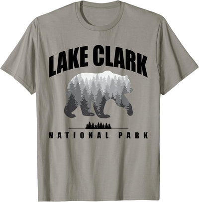 Lake Clark National Park Bear US Parks Souvenir T-Shirt
