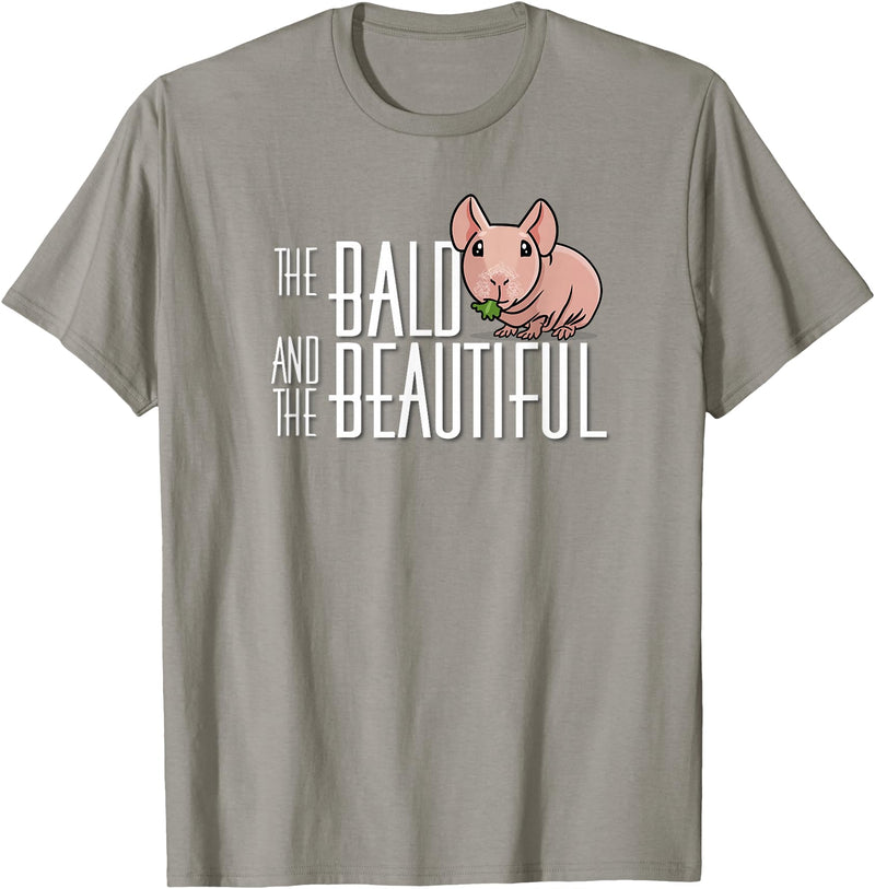 Kids Wheek Skinny Pig Mom Gifts T Shirts & Hoodies Funny Kawaii Kids Bald Beautiful Hairless Guinea Pig Lover T-Shirt - Slate Grey