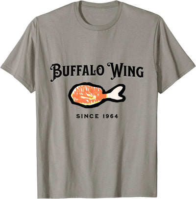 Cow Art by Amo Buffalo Wing Hot and Spicy Funny Kids T-Shirt