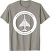 Bear Cave Designs - USA McDonnell Douglas F-4 Phantom II T-Shirt - Slate Grey