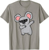 Funny Koala Lover Gifts Koala Bear Lover Cute Dabbing Koala T-Shirt - Slate Grey