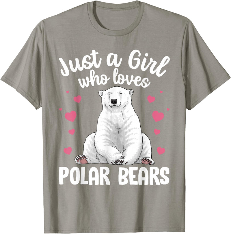 Polar Bear Gift Polar Bear Accessories & Stuff Best Polar Bear Design For Men Women Arctic Polar Bear Lover T-Shirt - Slate Grey