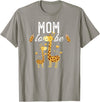 Giraffe Baby Shower Party Ideas For Mom Mom To Be Giraffe Baby Shower Cute T-Shirt - Slate Grey