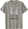 Pushmi-Pullyu Llama Funny Alpaca Llama Style, Pushmi-Pullyu Yoga T-Shirt - Slate Grey