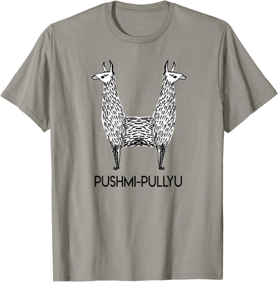 Pushmi-Pullyu Llama Funny Alpaca Llama Style, Pushmi-Pullyu Yoga T-Shirt