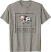 Grüße aus Moo York City - Lustiges Kuhmotiv Greetings from Moo York City - Funny Cow Motif with Saying T-Shirt - Slate Grey