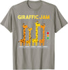 Giraffe Gift For Giraffe Lover Accessories & Stuff Cute Giraffe Design for Men Women Adult Safari Giraffe Lover T-Shirt - Slate Grey
