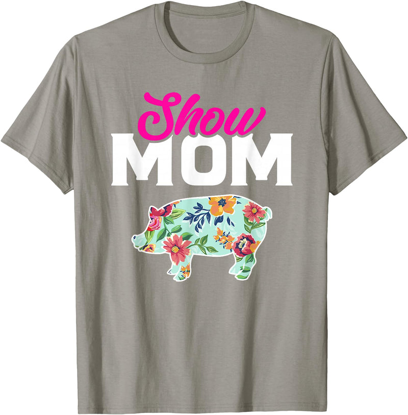 Pig Quotes pigs mom T-Shirt - Slate Grey