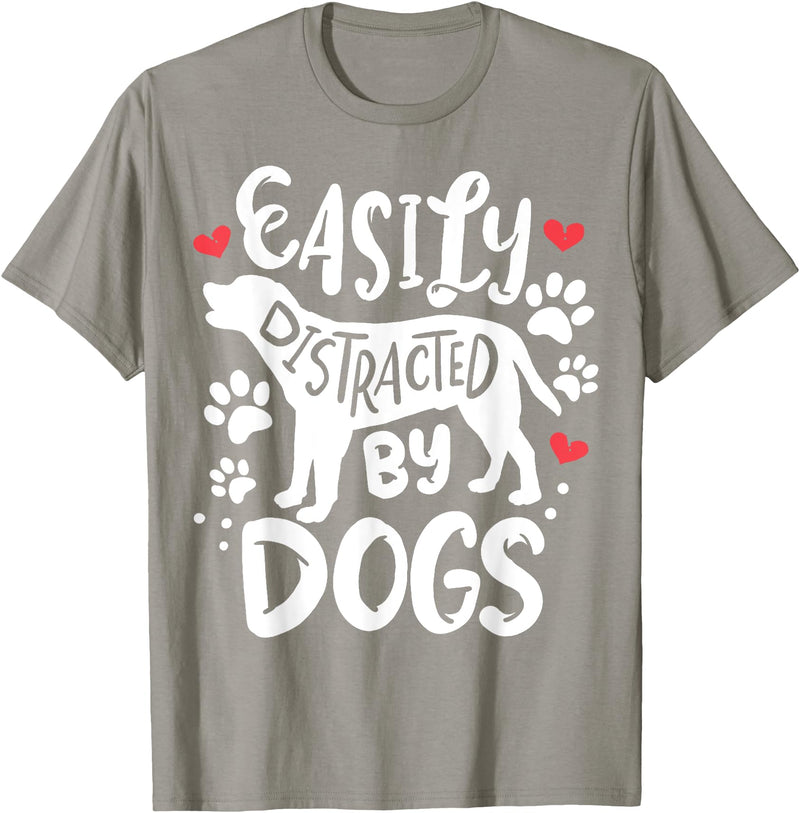 DogDogWoof Dog T-Shirt - Slate Grey