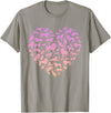 Girls Lion Design Silhouette Lions Design for Lion Lover | Girls Lion T-Shirt - Slate Grey