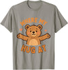 Where My Hug At Co. Where My Hug at Bear Hug Graphic T-Shirt - Slate Grey