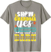 Funny Pig Show Grandma For Mother's Day Pig Show Grandma Funny Pig Show Grandmother T-Shirt - Slate Grey