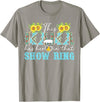 Proud Pig Show Mom Mother's Day Proud Pig Show Mom Pig Show Mother Pig Show Mama T-Shirt - Slate Grey