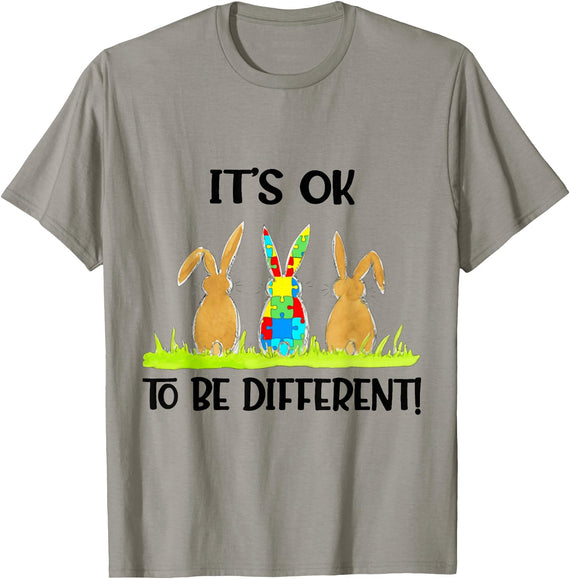 Cute Rabbit Lover Bunny Graphic T-Shirt (Purple) in Slate Grey