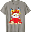 Chinese New Year 2023 Year of the Rabbit Zodiac Boy Kid Girl T-Shirt in Slate Grey