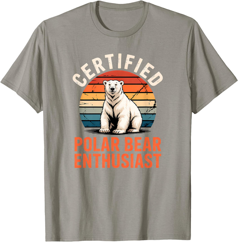 Polar Bear Shirts & Gifts Polar Bear T-Shirt - Slate Grey