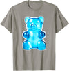 Urban Empyre Blue Gummy Bear Candy T-Shirt - Slate Grey