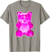 Urban Empyre Pink Gummy Bear Candy T-Shirt - Slate Grey