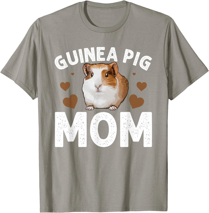 Guinea Pig Gift Guinea Pig Accessories & Stuff Cute Guinea Pig Art for Women Girl Adult Guinea Pig Lovers T-Shirt - Slate Grey