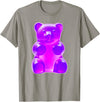 Urban Empyre Purple Gummy Bear T-Shirt - Slate Grey