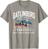 Gatlinburg Family Vacation Tees Family Vacation Mountains Gatlinburg Tennessee Bear Souvenir T-Shirt - Slate Grey
