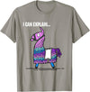 Funny gaming T-Shirts Loot Llama I Can Explain Gaming T-Shirt T-Shirt - Slate Grey