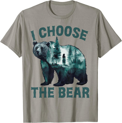 I choose the bear 2024 Bear In The Camp Trending T-Shirt