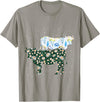 Vintage Animals Designs Vintage Cow T-Shirt - Slate Grey