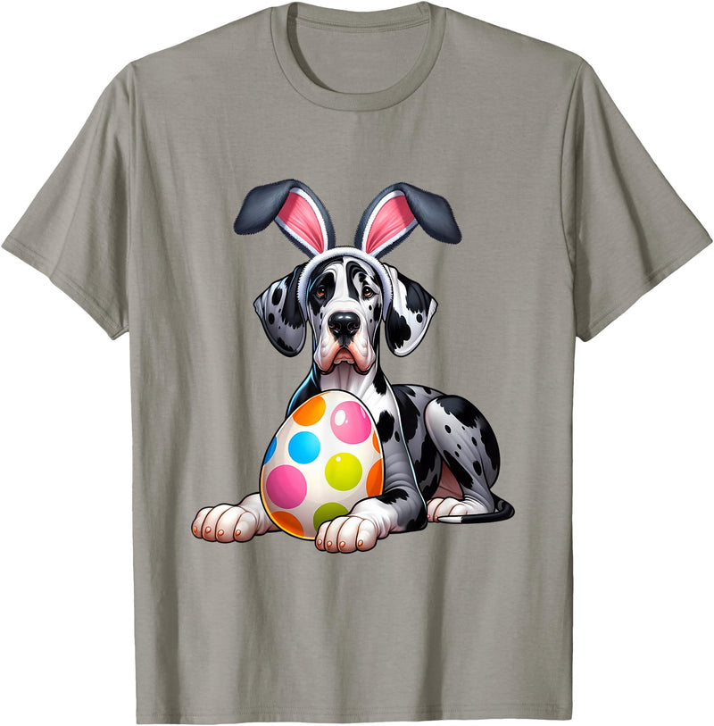 Men Women Rabbit T-Shirt in Slate Grey