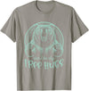 Hugging Family & Relations s Gifts & Apparel 'FREE-Hugs' s Grizzly Bear s 'Woodcut Style' T-Shirt - Slate Grey