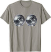 Halloween Shop Headlights Funny Costume Tee Halloween T-Shirt - Slate Grey