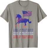 Look At That Horse T-Shirt - Slate Grey