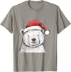 Merry Christmas Gifts For The Whole Family Christmas Holiday Season Xmas Polar Bear T-Shirt - Slate Grey