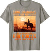 Some Grandpas Take naps Real Grandpas Ride Horses T-Shirt - Slate Grey