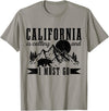California Is Calling And I Must Go! California is Calling & I Must Go Bear Mountains Vintage T-Shirt - Slate Grey