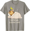 OfficialSleepshirtAxis1 Funny Giraffe Official Sleepshirt Pajama Zoo Boys Girls Kids T-Shirt - Slate Grey