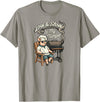 Pitmaster Pig Apparel Low & Slow Is My Tempo Pig BBQ Smoker T-Shirt - Slate Grey