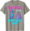 gaming gamer Birthday Llama Pinata Family Apparel grandma Birthday Boy Llama Pinata Party family mathing women T-Shirt - Slate Grey