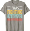 Broken Arms Legs Injury Get Well Soon Recovery Funny Accident Humor Get Well Soon - I Was Fighting A Bear T-Shirt - Slate Grey