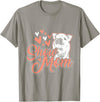 Animal Tees & Gift Idea Show Mother Pigs T-Shirt - Slate Grey