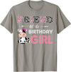 Cow Birthday Cow Lover Gifts For Family Men Woman Friend of The Birthday Girl Farm Cow Friend Matching Family T-Shirt -