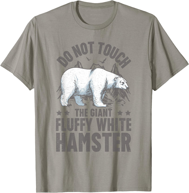 Funny Polar Bear Enthusiast Co. Funny Polar Bear T-Shirt - Slate Grey