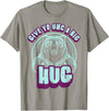 Playful Grizzly Bear s Family Hugs Co. Uncle Grizzly Bear Hug s Give Yo UNC A Big Hug T-Shirt - Slate Grey