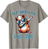 Funny Guinea Pig Daddy Cute Guinea Pig Designs Guinea Pig Dad Funny Guinea Pig T-Shirt - Slate Grey