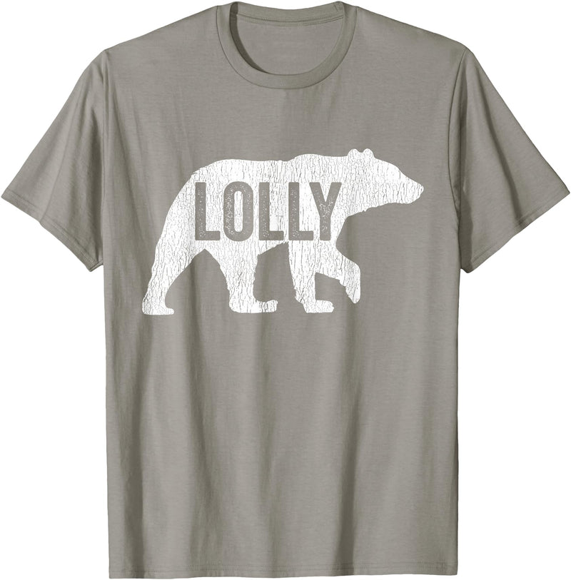 Matching Family Bear by Foxio Lolly Bear Matching Family Camping Bear Funny Lolly T-Shirt - Slate Grey