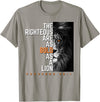 Funny The Righteous Are As Bold As A Lion Bible Verse T-Shirt - Slate Grey