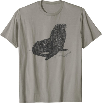 Distressed Sea Lion Sea Lion T-Shirt